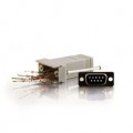 RJ45 to DB9 Male Modular Adapter 