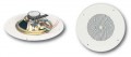 Bogen White Grill & Knob Volume Control with 10 oz Magnet Loudspeaker Assembly