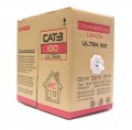 4 Pair CAT3 UTP PVC Wire 1000' Pull Box white