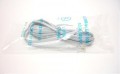 Base Cord Silver Satin 4 conductor RJ11 6P4C Starting From $1.50