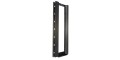 Chatsworth 7'  Rack & Wire Management, Black
