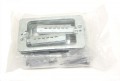 Low Voltage Metal Single Gang Wall 10 per pack
