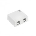 Leviton surface mount box, 2 port, 41089-2