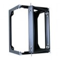 CHATSWORTH Standard 13 RMU Swing Gate Wall Rack Black